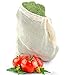 Produktbild Küche Lagerung Lebensmittelgeschäft-Einkaufstasche 6 / 10er Wiederverwendbare Baumwolle Mesh-Gemüsetaschen Home Küche Frucht-Gemüse-Speichernetzbeutel mit Kordelzug Maschine waschbar