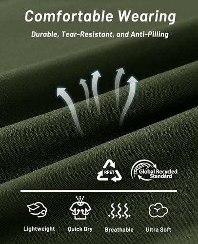 Image of MIER Men's Quick Dry Running Shorts with Zipper Pocket Elastic Waist Athletic Workout Exercise Shorts