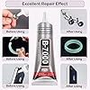 B7000 Jewelry Glue for Making, FITTDYHE 1PCS 50ML/1.69 fl oz Clear Adhesive for Rhinestone, Fabric, Multipurpose Super B-7000 for Phone Repair, Nail Art, Wood, Glass, Charms #3