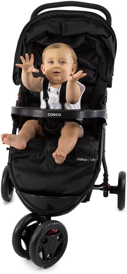 Cosco Kids, Travel System Toffy, Preto Absoluto