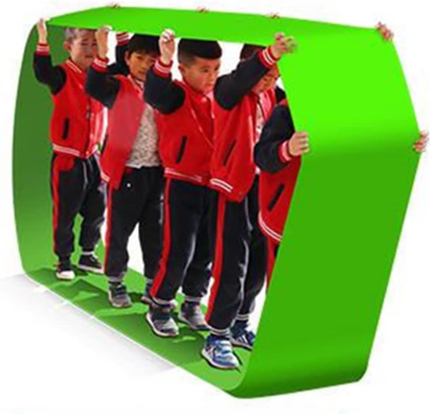 Playing Run Mat Green Oxford Cloth Outdoor Team Game - Play Running Mat, Fun Multiplayer Co-op Game Props (Size : Kids-8M//26FT)