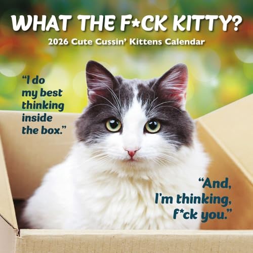 What the F*ck Kitty?: 12x12 Wall