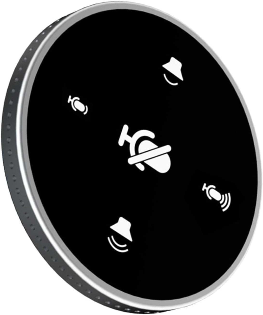 Omnidirectional USB Microphone for Video Conferencing and Computer Desktop, Versatile Condenser Mic for Online Meetings, Podcasting, Gaming, Black