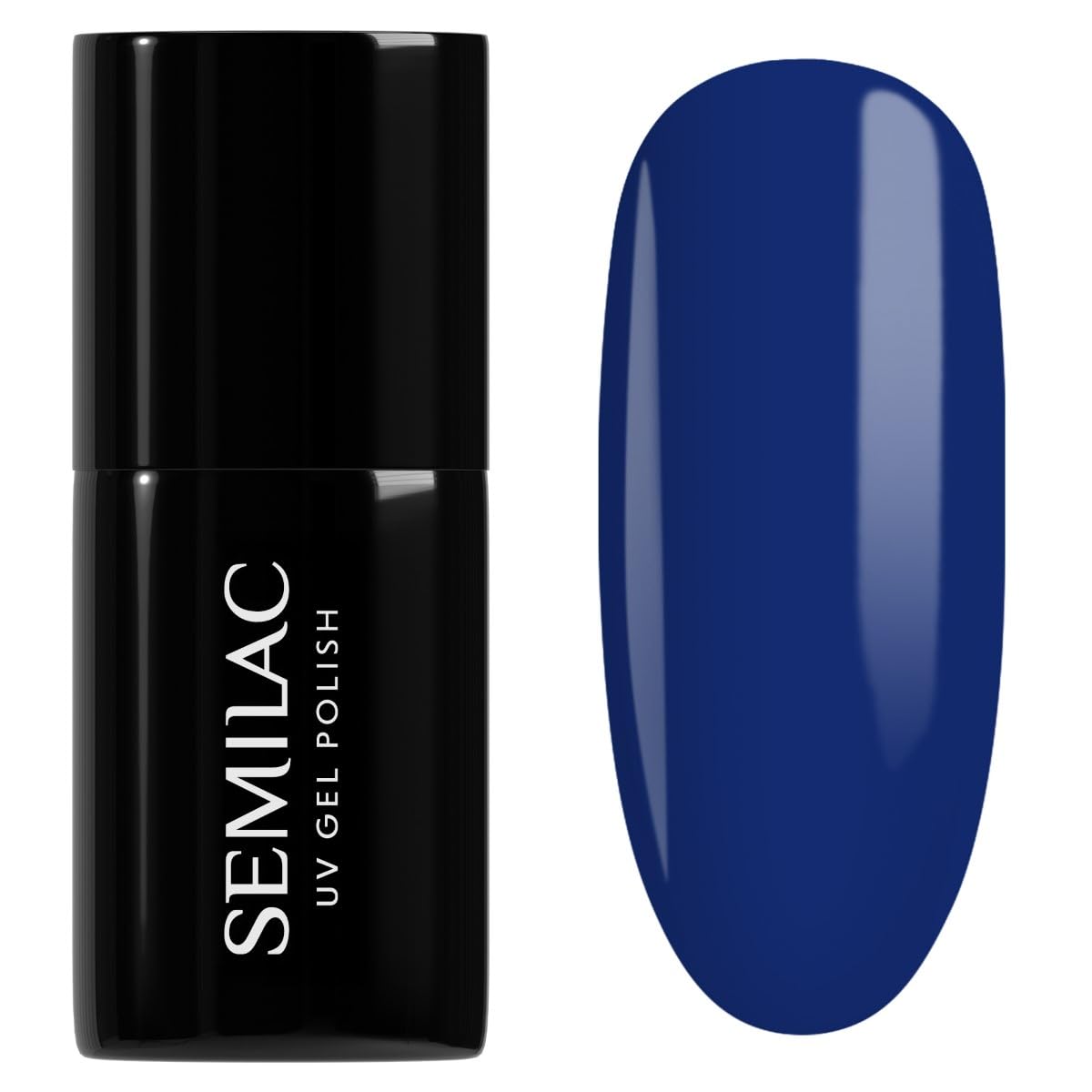 308 Festive Blue UV Hybrid SEMILAC Nail Gel Polish Soak Off