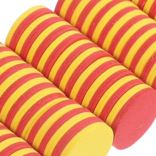EXCEART Contadores Magnéticos De Duas Cores 50 Peças Números De Eva Chips De Contagem Matemática Bri