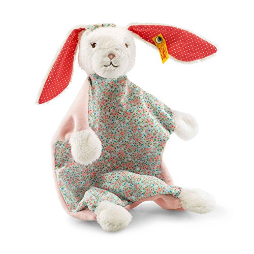 Preisvergleich Produktbild Steiff 241062 Blossom Hase Schmusetuch, mehrfarbig