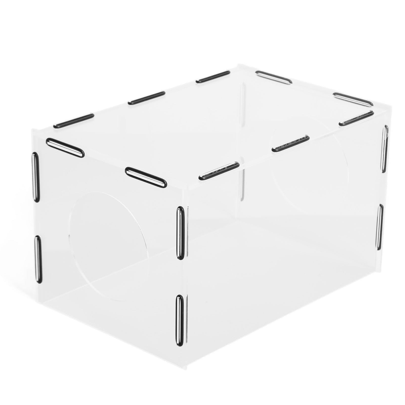 Boîte à poussière de meulage fermée anti-poussière en acrylique transparent
