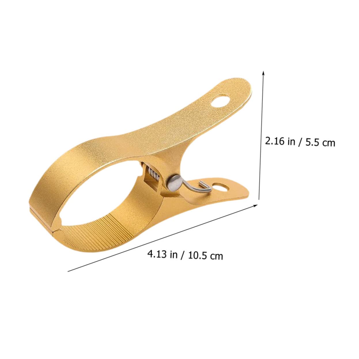 Zerodeko 6pièces Clips De Séchage Anti-Vent pour Vêtements Pinces à Linge Et Serviettes De Plage Fixations Robustes pour Couvertures Et Couettes