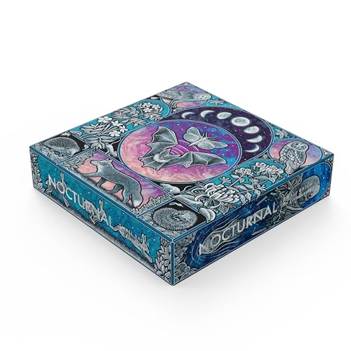 Cloudberries Nocturnal Puzzle, Glow in the Dark Jigsaw Puzzle, Glowing 1000 Piece Puzzle for Adults