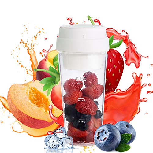 Portable Blender,Travel Blender,Smoothie Blender,Personal Size Blender,Germany Red Dot Design Award Waterproof IPX6 FDA