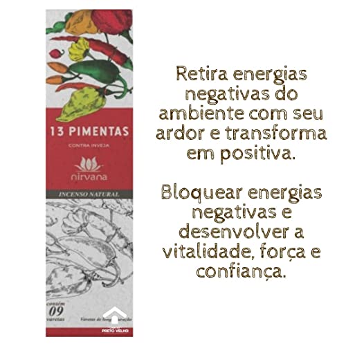 KIT Incenso Nirvana Aromas - LIMPEZA E PROTEÇÃO - 9 caixas 81V