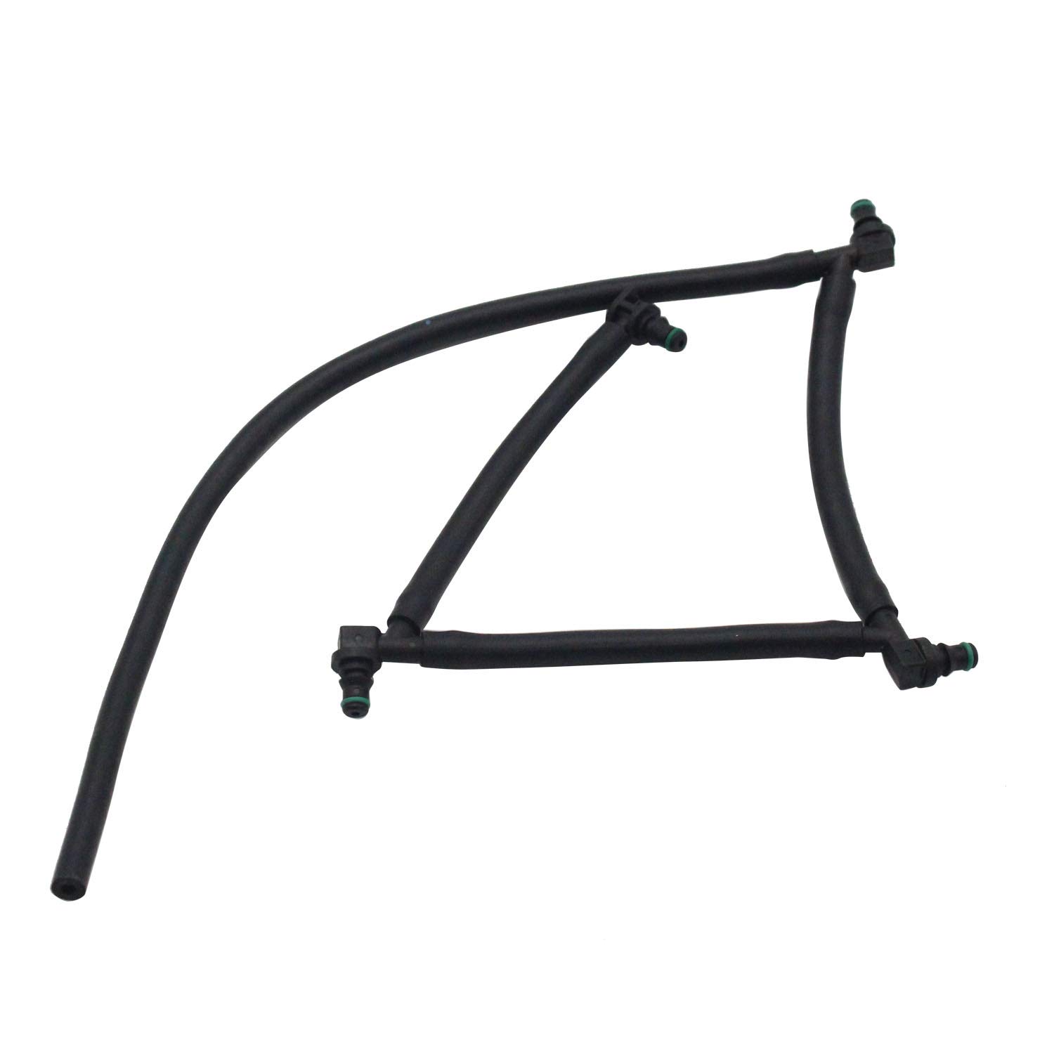 manguera de retorno de combustible plástico o caucho 1 metro negro, 3 mm, 1 unidad, partes de hardware, compatible con Ford Focus C-MAX S-MAX Mondeo Kuga Galaxy 2.0 TDCI 1574HL