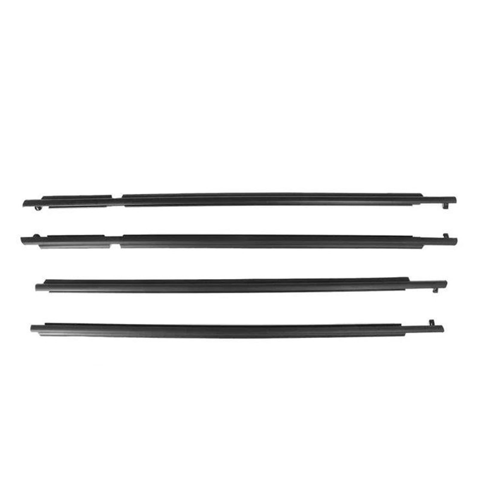 Striscia Tenuta Portiera 4 Pezzi Guarnizione In Gomma Finestrini Anteriori E Posteriori Auto Per Toyota Per RAV4 2009-2012 Versione USA Guarnizioni