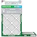 FilterBuy 20x36x1 MERV 8 Pleated AC Furnace Air Filter, (Pack of 2 Filters), 20x36x1 – Silver