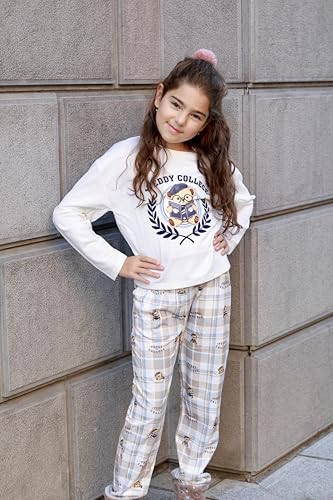 Image of Arshiner Girls 2 Piece Outfits Kids Trendy Tie Dye Sweatsuits Sets | Size 5-14Y, Girls 2-Piece Tracksuit Set, Tie Dye Print, Long Sleeve Top & Jogger Pants, Soft Polyester, Elastic Waistband