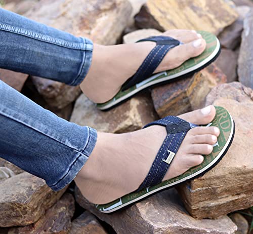 Image of AADI Men's Textile Casual Flip Flop & Slippers