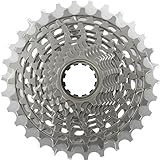 SRAM RED XG-1290 カセット - 12速、10-30t、XDRドライバーボディ用、シルバー、E1
