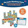 Peaceable Kingdom Fish Stix Award-Winning Strategy Board Game for Kids Ages 6+ Color & Pattern Matching Family Game Night Cooperative Game 2-4 Players Educational Gift for Boys & Girls
