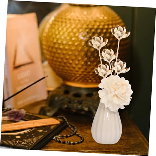 Healifty 5 piezas varillas aromáticas reemplazables con flores miniatura 5