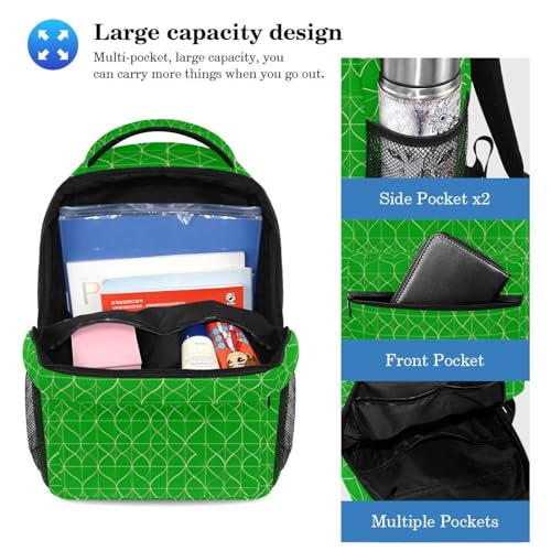 Sac à dos et trousse géométrique pour les journées de cours - 3