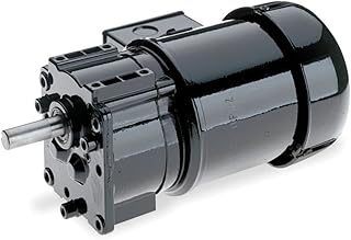 AC Gearmotor, 93 RPM, TEFC, 115/230V