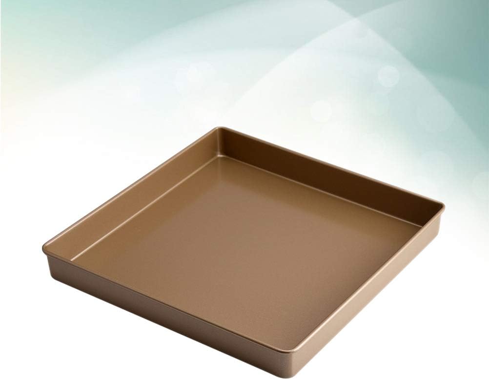 DOITOOL Non-stick Square Baking Tray Carbon Steel Baking Pan for Versatile Kitchen Use for Cake Meat Bread and Cookies Easy to Clean Design