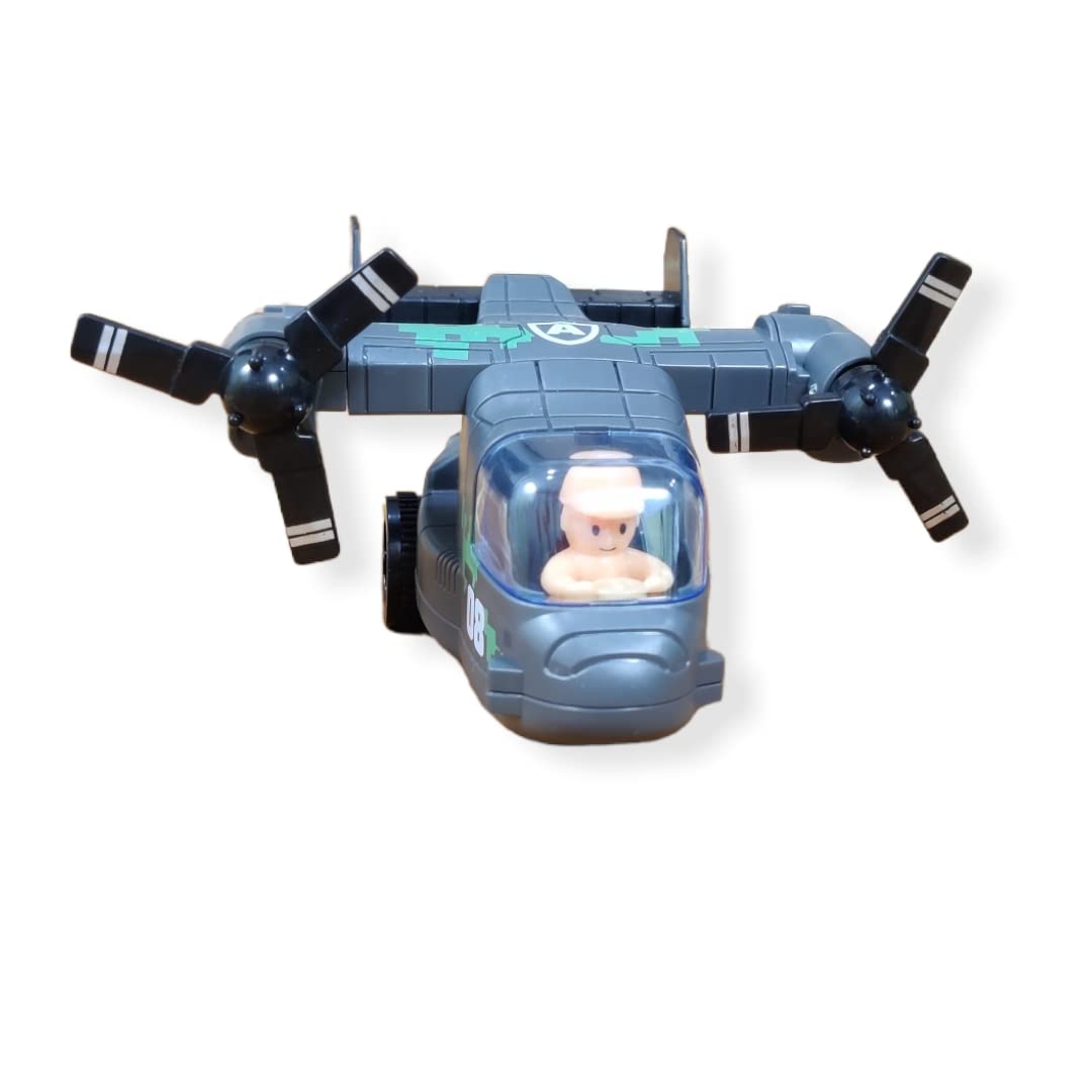 PLUSPOINT Toy Plane Military Friction Powered Army Helicopter Fighter Jet Aircraft Simulation Model Kids Chopper Pretend Play V-22 Airplane Toy for boy Girl Toddlers (v-22 Plane) (B0BFJ4X41V) Amazon Price History, Amazon Price Tracker