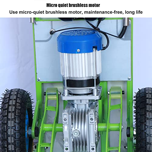 Carretilla eléctrica para escaleras 200Kg 850W verde miniatura 5