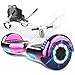 SOUTHERN WOLF Hoverboards con hoverkart, Hoverboards con Sedile, hoverboards per Bambini con Altoparlante Bluetooth da 6,5 Pollici,Luci a LED per Le Ruote, Regalo per Bambini