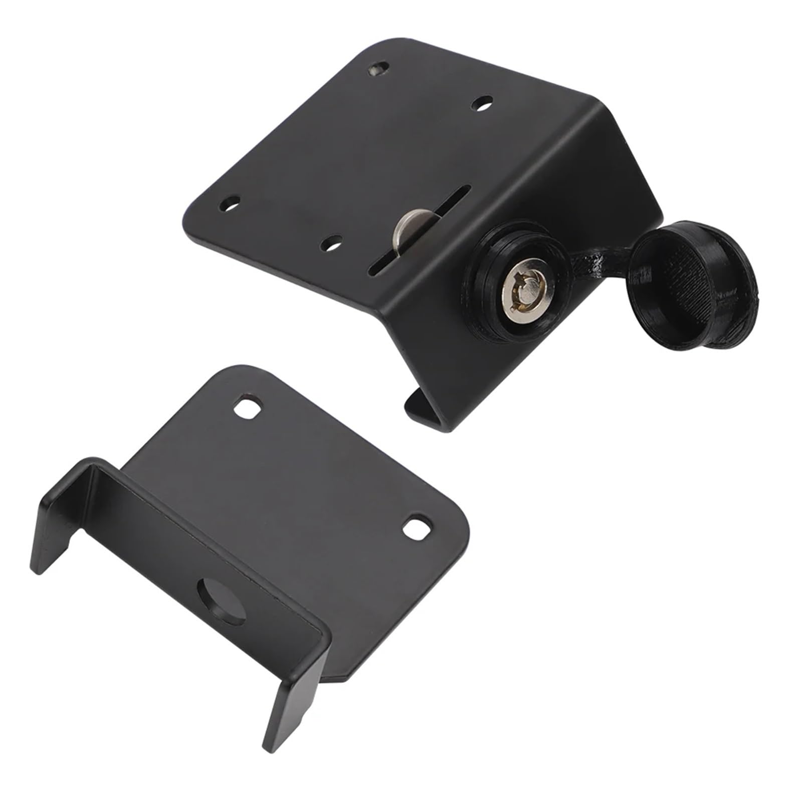 Zestaw uchwytów na nawigację Garmin Zumo XT lub XT2 z blokadą, czarny, aluminiowy, akcesoria motocyklowe
