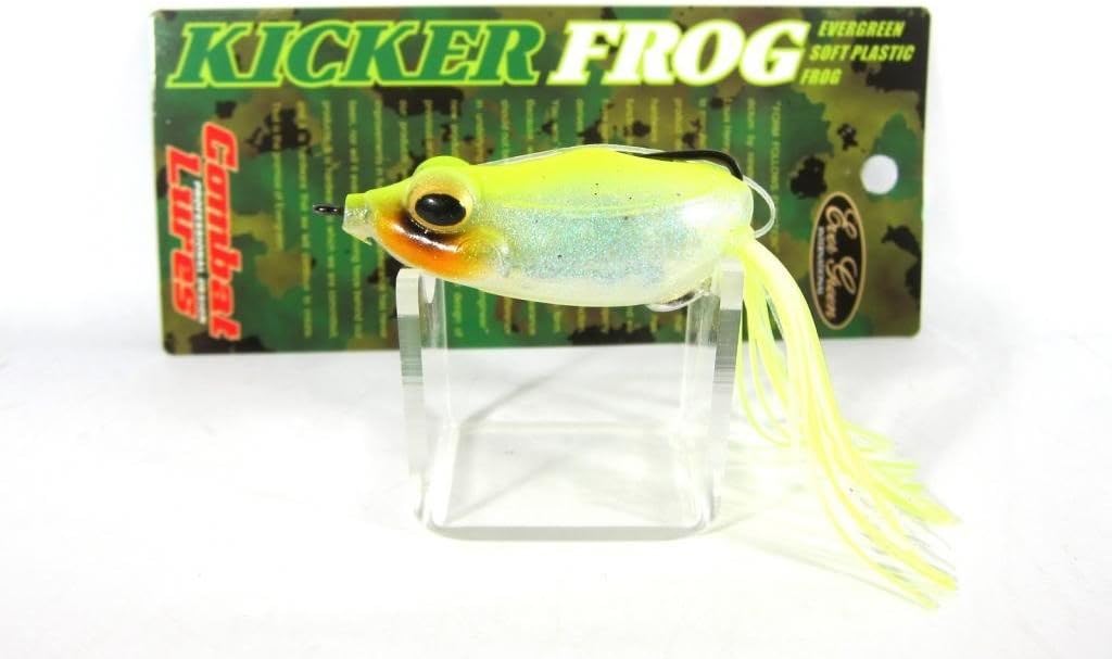 Evergreen Frog Kicker Frog 2.3 inches (5.8 cm), 0.5 oz (13.5 g)