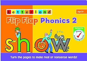 Spiral-bound Flip Flap Phonics: No. 2 Book