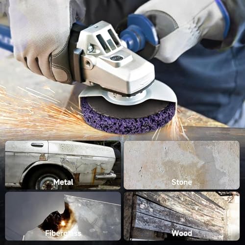 Discos de tira de 115 mm pelacintas ruedas removedor de óxido para amoladora angular pack 3 7
