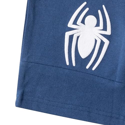 Image of Marvel Spider-Man Boys 2 Piece Shirt and Shorts Set for Toddlers