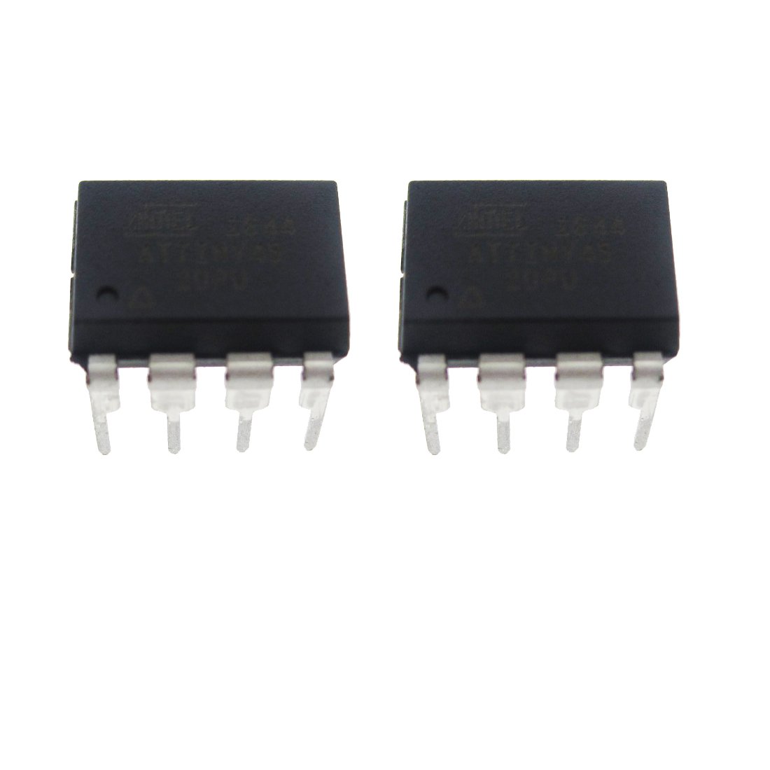 Jekewin 2 Pcs ATTINY45-20PU 8-bit AVR MCU New and Original