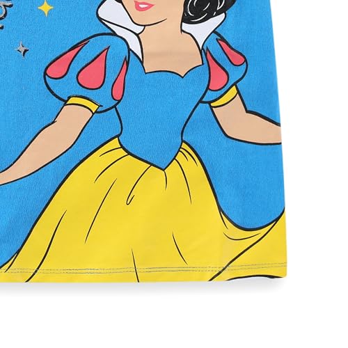 Image of Disney Princess Snow White Moana Frozen Birthday Girls Short Sleeve T-Shirt for Toddler to Big Kids