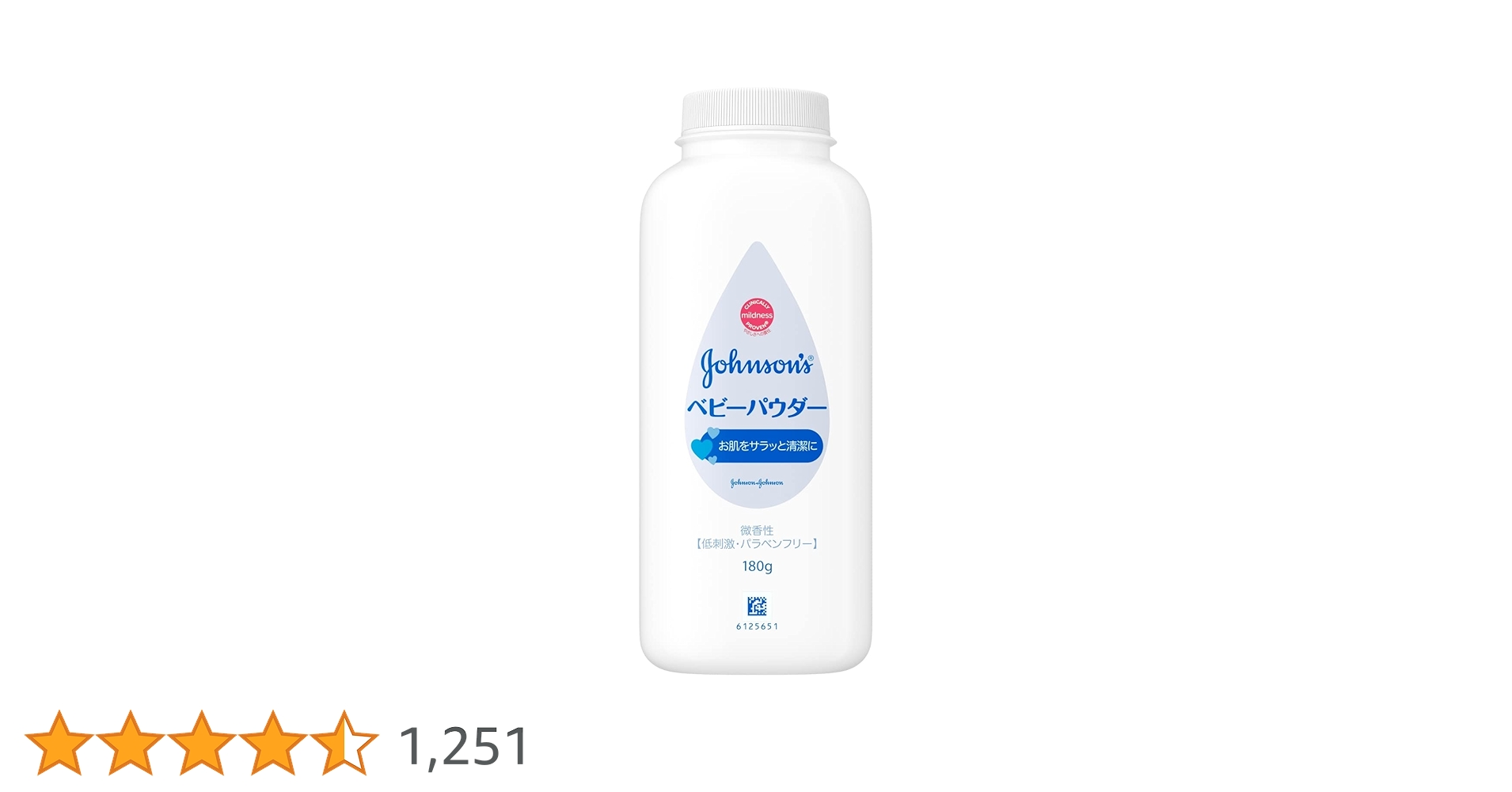 未開封・新品　5個セット　ジョンソン ベビーパウダー (140g) Amazon | ジョンソン&ジョンソン ベビーパウダー プラスチック