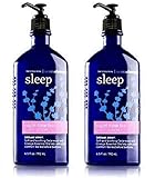 Lot of 2 Bath & Body Works Night Time Tea Body Lotion 6.5 Fl Oz