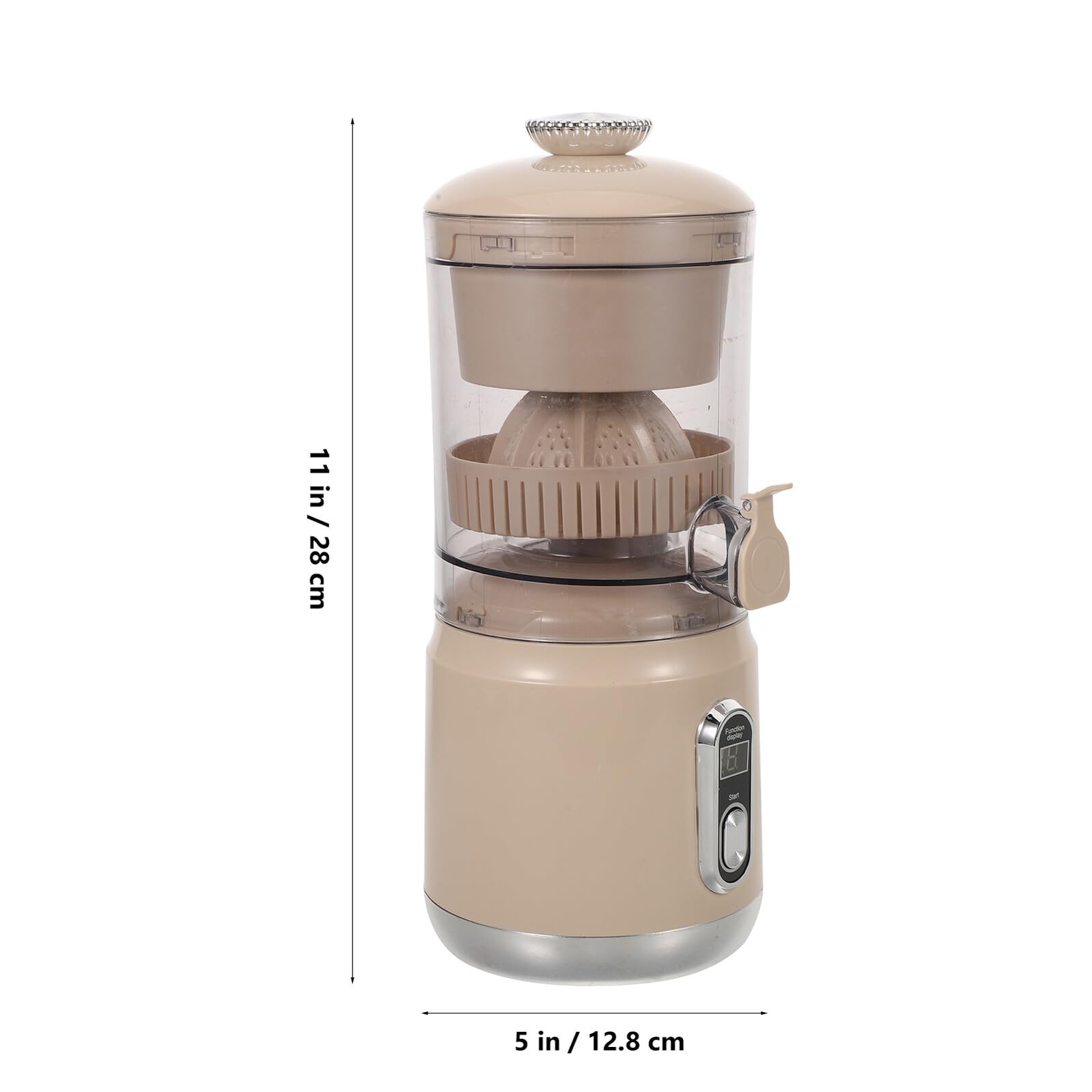 Exprimidor Portátil de Naranjas Extractor Eléctrico de Zumo Exprimidor Compacto Multifuncional para Frutas Naturales para Desayunos Casa