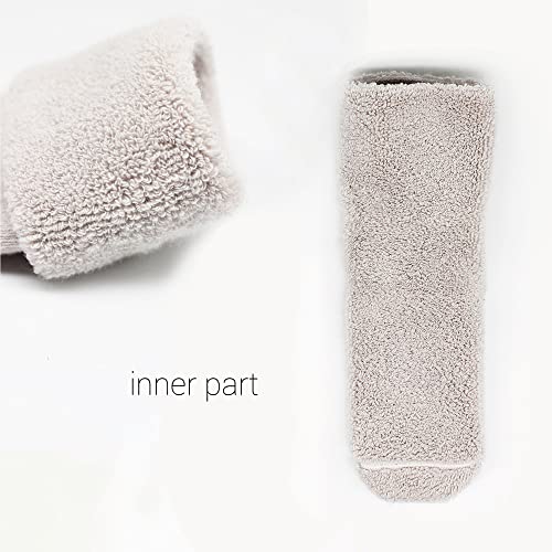 Bistyle Baby Non-Slip Terry Socks 3 Pairs - Thick Cotton Seamless Infants Toddlers Kids Winter Warming Socks 6