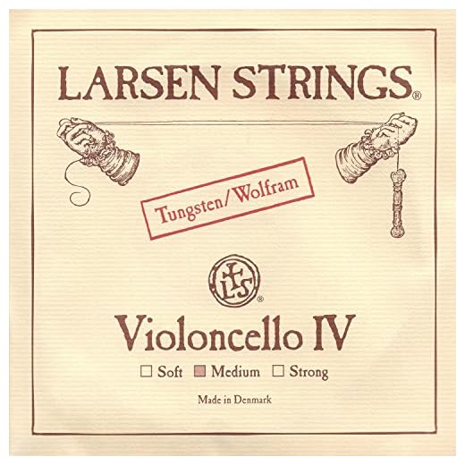 Larsen 4/4 Cello C String Medium Tungsten-Steel