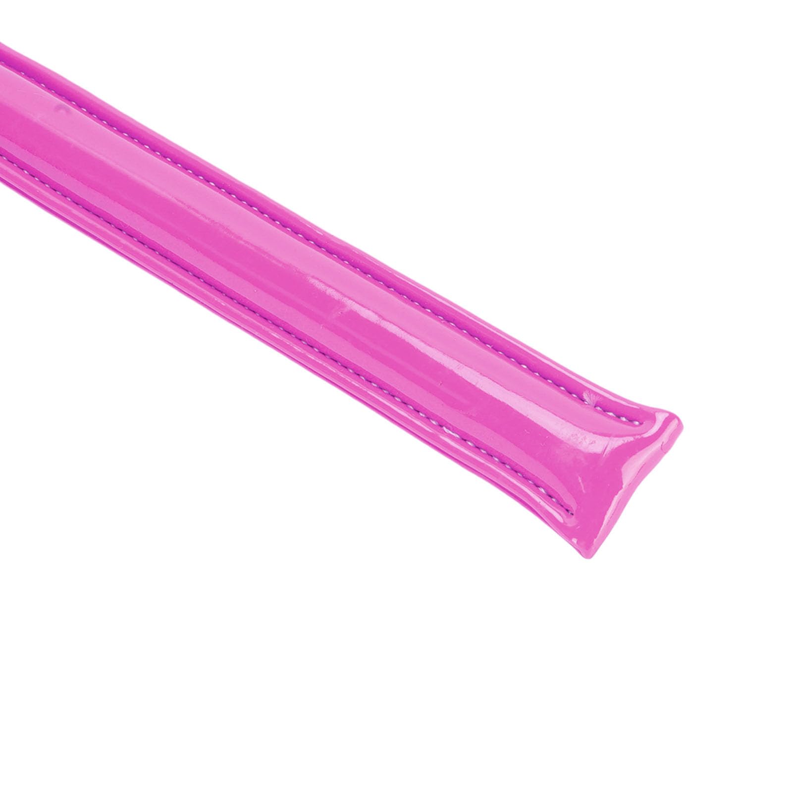 Bewinner Frustino per Equitazione - Pelle Verniciata da 65 Cm con Manico in Silicone Antiscivolo per Allenamento Equestre, Corse, Dressage Ed Equitazione