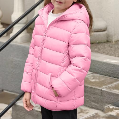 ADLVZOA Winter Coats for Girls Puffer Jacket Hooded Warm Winter Coats - image 7
