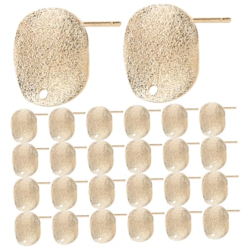 Cabilock 30 Piezas Pendientes Redondos De Aleación Bases Para Pendientes Diy Materiales Para Hacer De Accesorios Para Engastes De