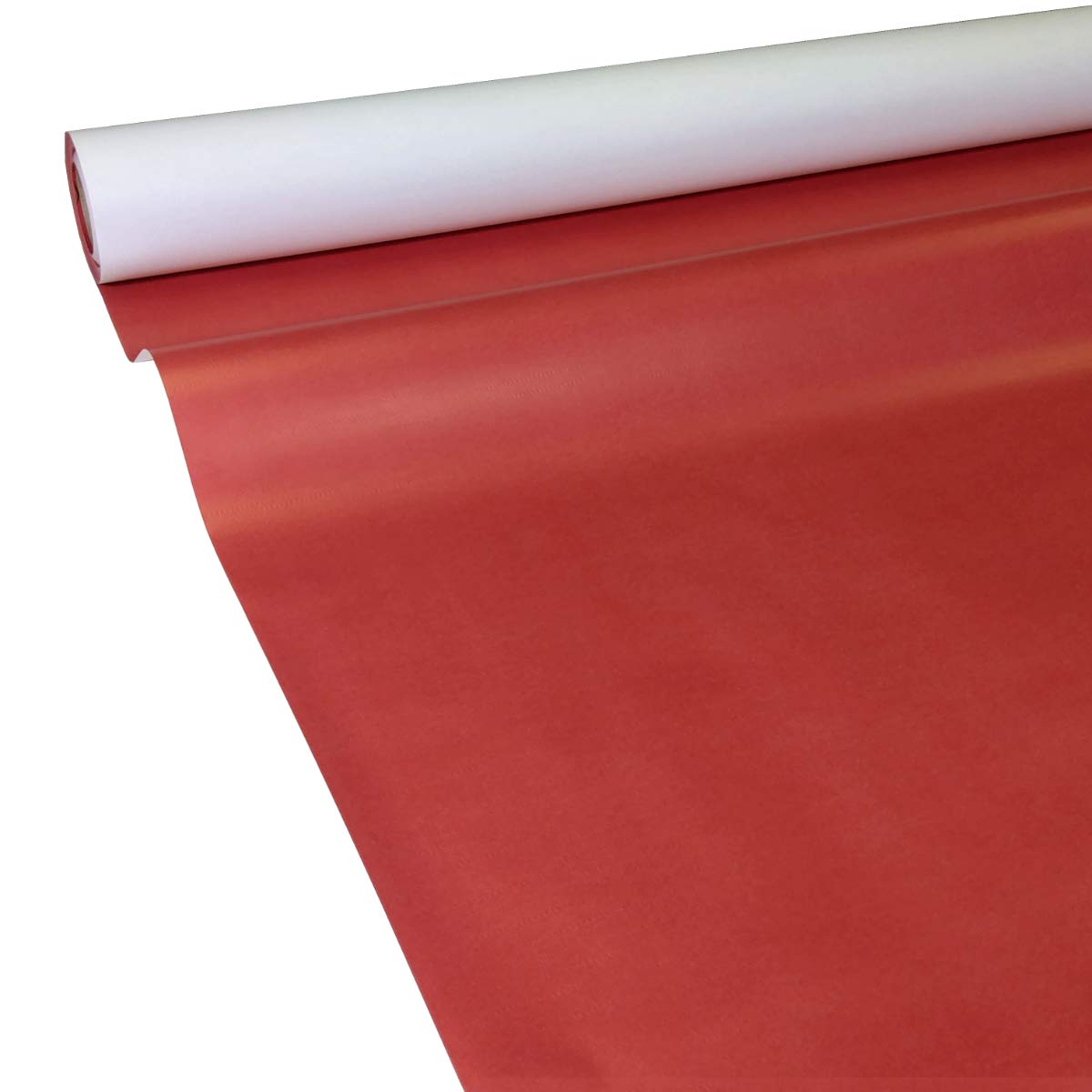 Junopax Red 50M X 1.15M Banquet Roll Paper Tablecloth | Disposable Table Covers | Wetproof And Damp Wipeable