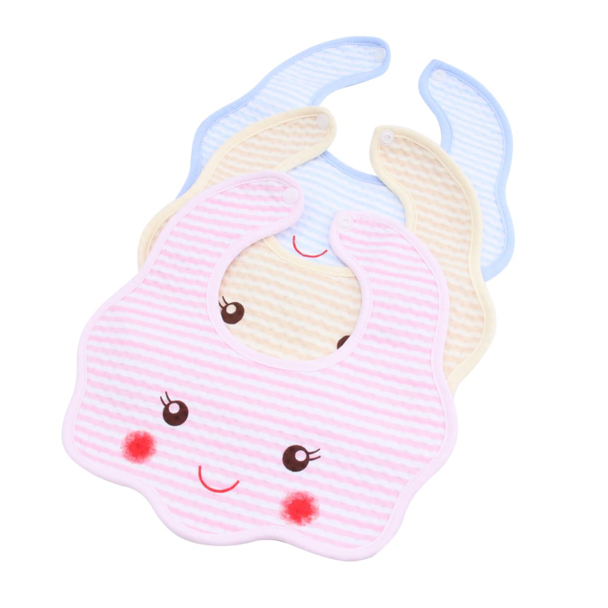 TOYANDONA 15 Pz saliva del fazzoletto del bambino bavaglini neonata bavaglini impermeabili bavaglino impermeabile turbante neonata bandana per bambini asciugamano saliva per bambino Colorful