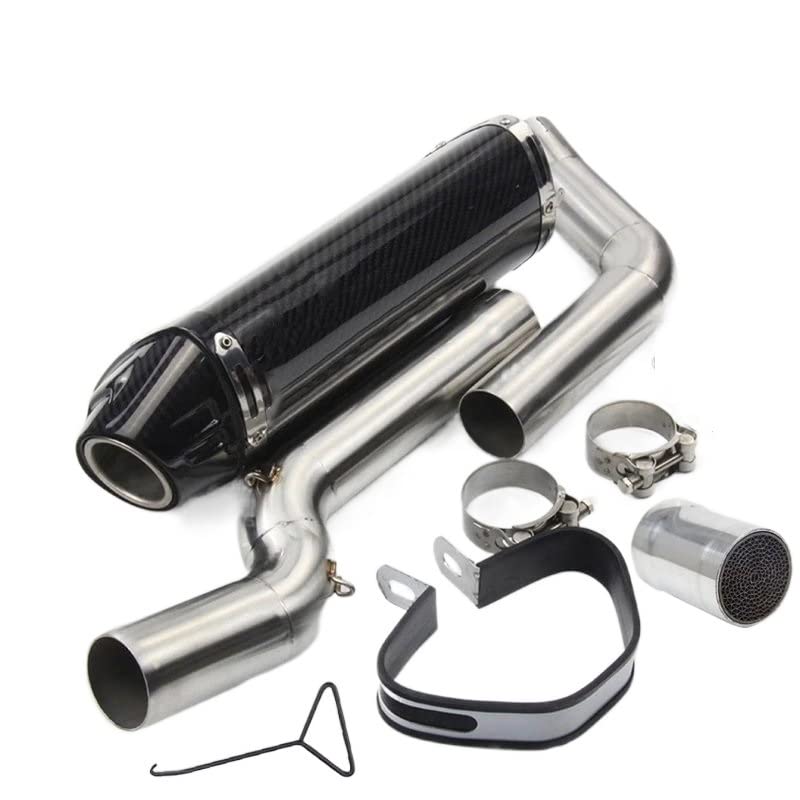 Ligne d'échappement carbone pour CBR600RR pour résoudre les pertes de puissance et réduire le bruit