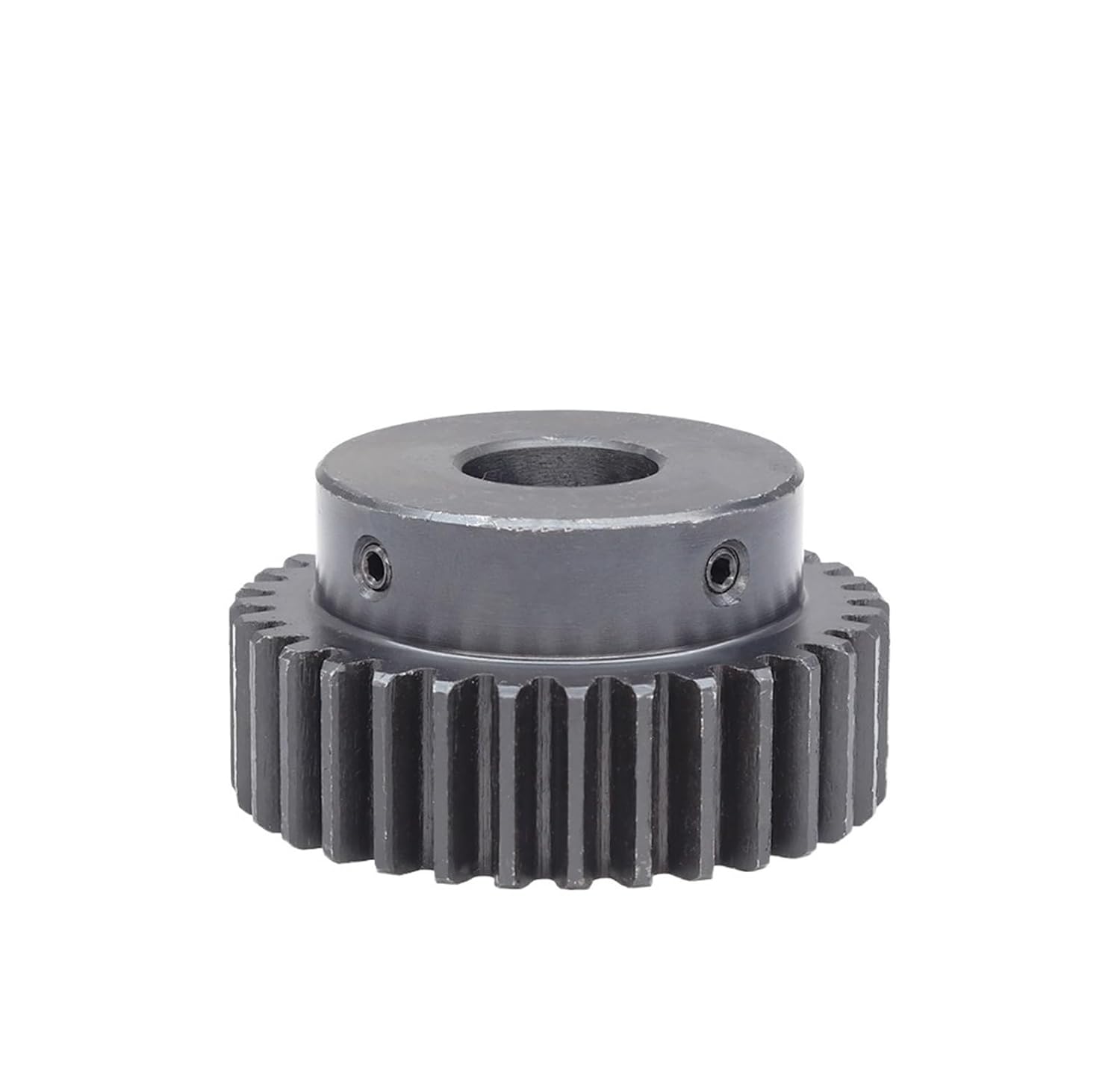 Bevel Gear Pinion Hardware Mechanical 1pcs Spur Gear 2M-32T/34T Wheel Carbon Steel Teeth Height 20mm 35mm(2M34T - Bore 10 mm)