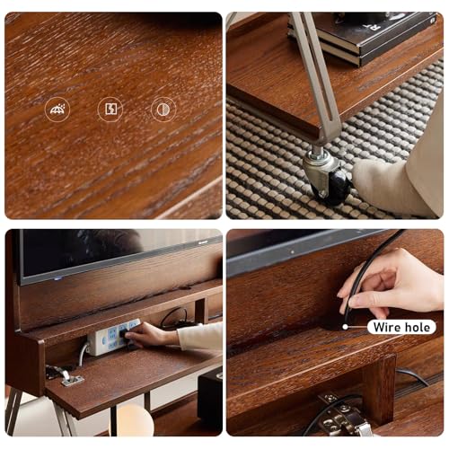 Soporte móvil para TV de 55-65 pulgadas con ruedas miniatura 6