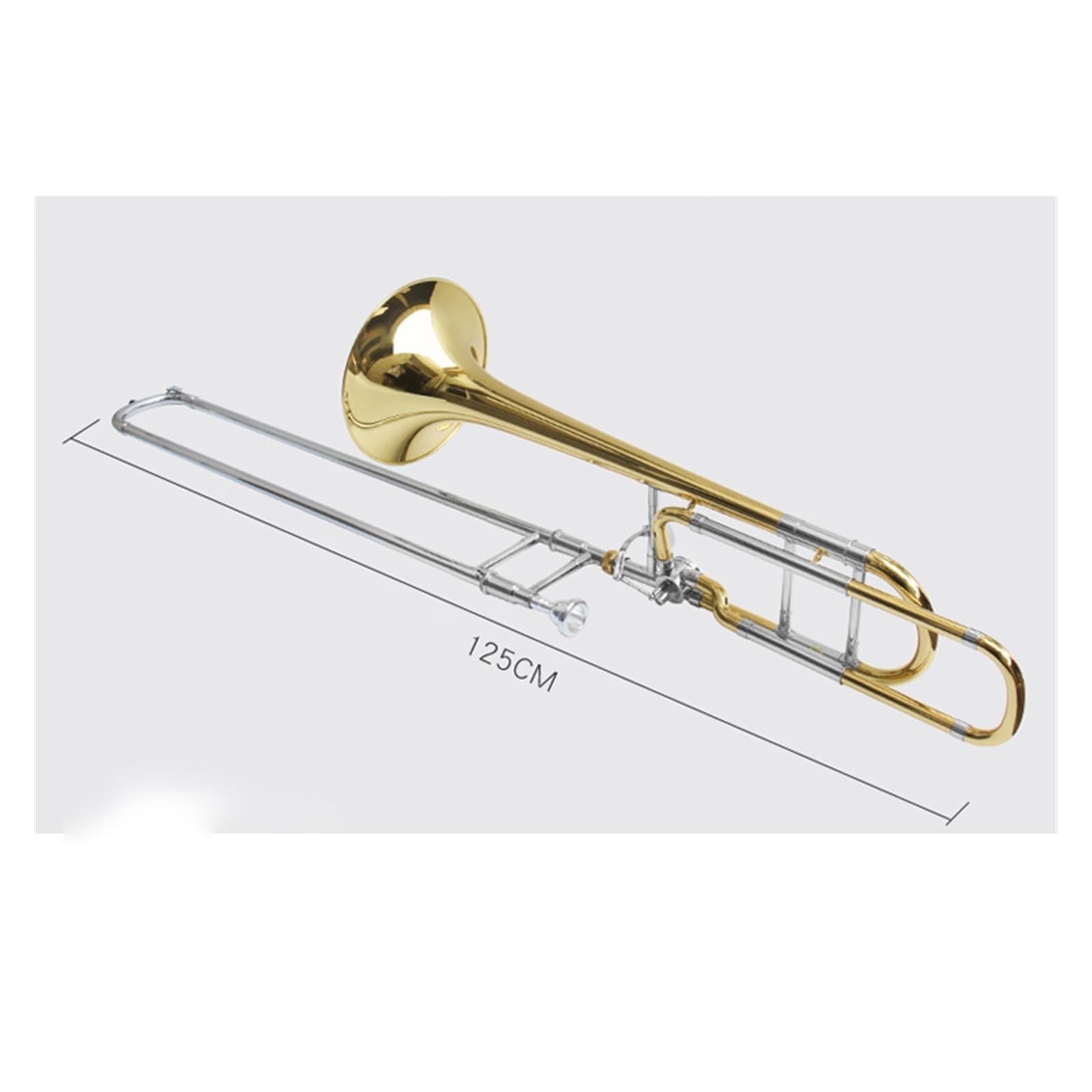 Puzon Puzon tenorowy B dur profesjonalny instrument dla początkujących